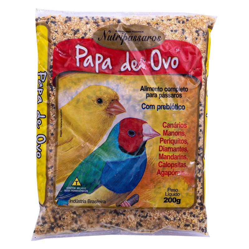 Papa de Ovo Nutripássaros - 200g