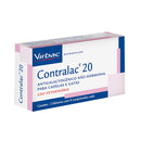 Antigalactogênico Virbac Contralac 20 para Cães e Gatos - 16 Comprimidos