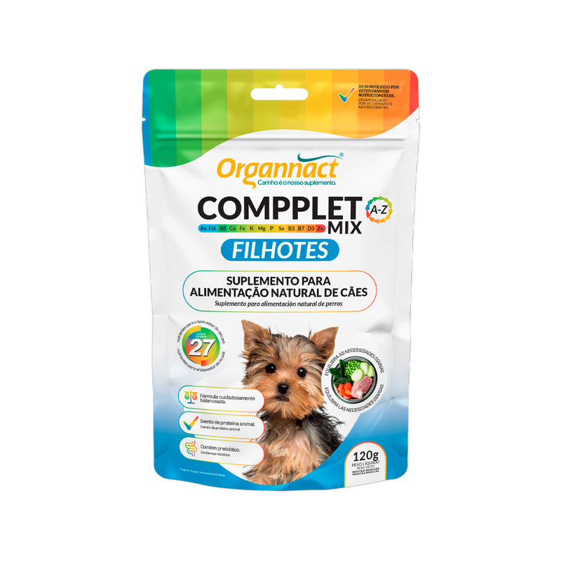 Suplemento Organnact Compplet Mix para Cães Adultos 120 g