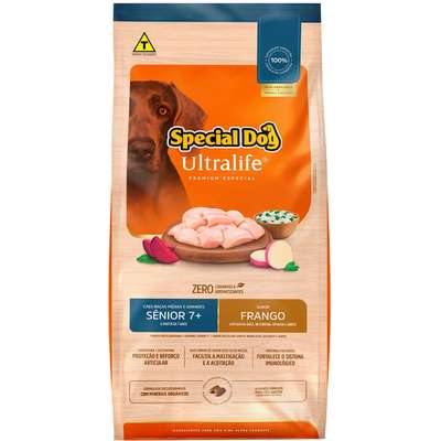 Ração Special Dog Ultralife Sênior para Cães de Raças Médias e Grandes 15kg