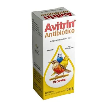 Avitrin Antibiótico para Pássaros 10 ml