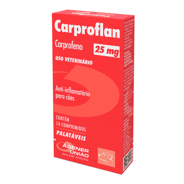 Anti-inflamatório Carproflan 25mg 14 comprimidos