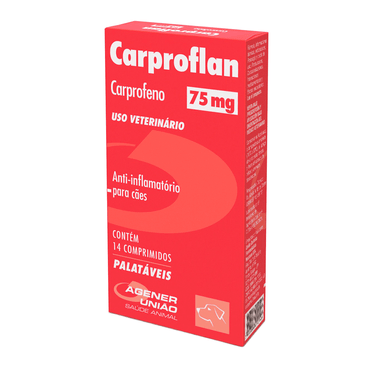 Anti-inflamatório Carproflan 75mg 14 comprimidos