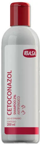 Shampoo Antifúngico Ibasa Cetoconazol para Cães e Gatos