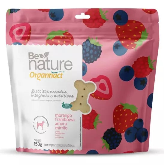 Biscoito Be Nature Morango 150g