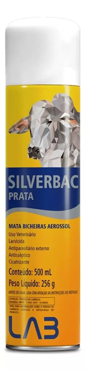 Silverbac Prata Repelente Mata Bicheiras 500ml Labgard