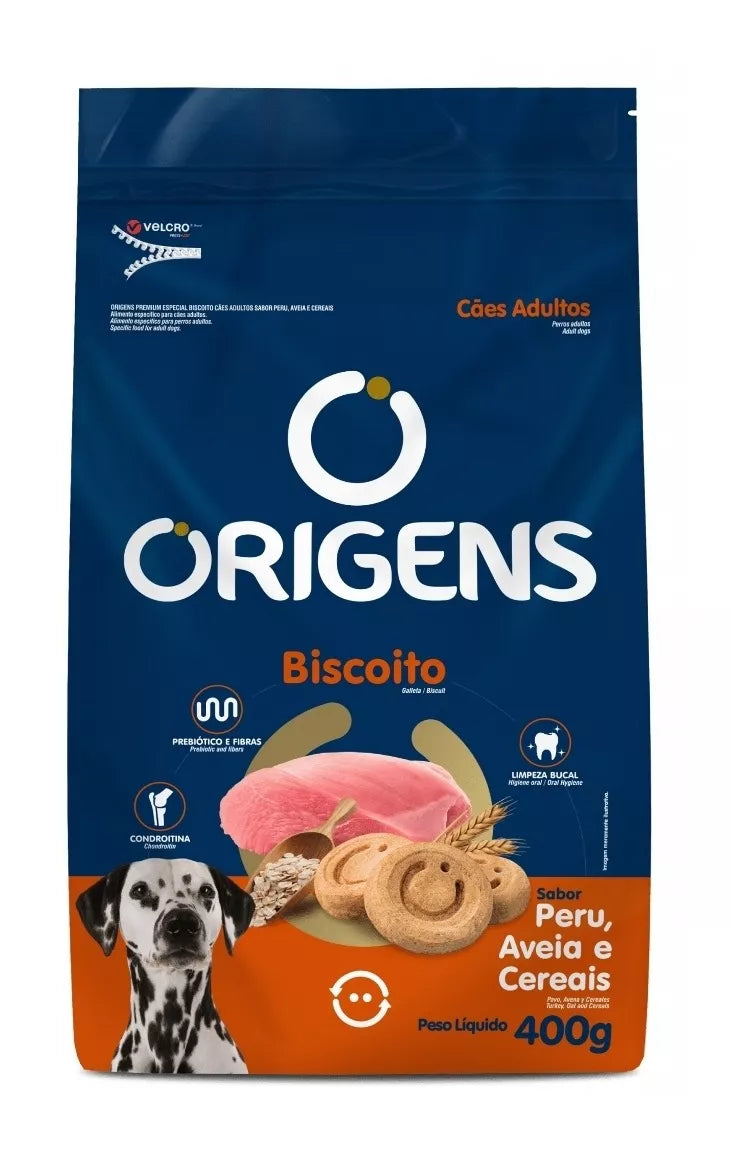Origens Biscoito Adulto Peru 400g