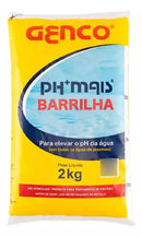 Elevador De Ph+ Para Piscina Mais Barrilha 2kg