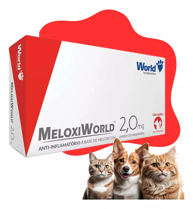 Meloxiworld 2mg C/10 Comprimidos