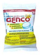 Cloro Para Piscina Tabletes Múltipla Ação 3 Em 1 Genco 200g