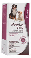 Meloxivet Meloxicam 6 Mg Duprat - 10 Comprimidos