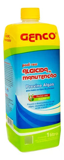 Algicida De Manutenção Para Piscina 1 Litro - Genco