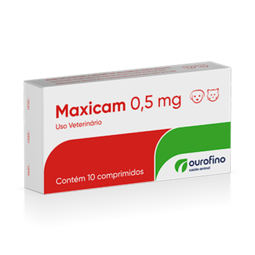 Maxicam 0,5 mg Anti-inflamatório para Cães e Gatos