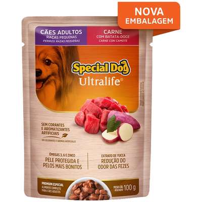 Special Dog Ultralife Sache Raças Pequenas  Carne