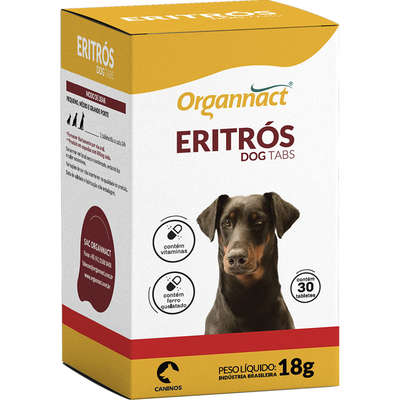 Suplemento Vitamínico Organnact Eritrós Tabs