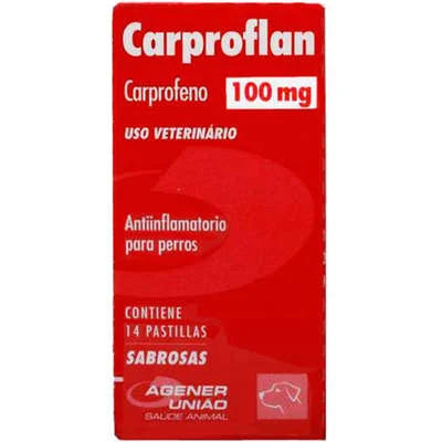 Anti-inflamatório Agener União Carproflan 100 mg