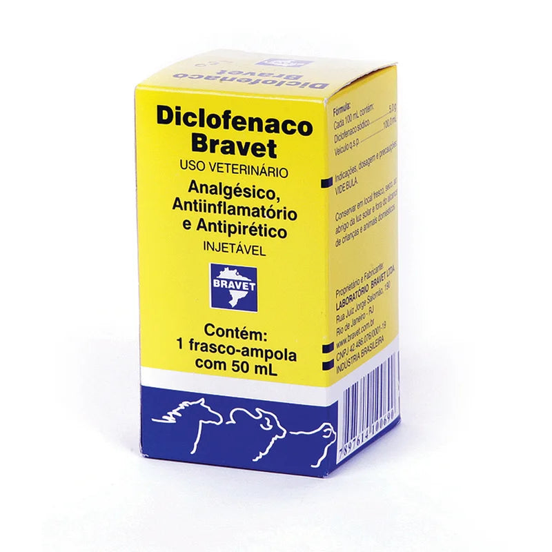 (0) - Faça uma avaliação Diclofenaco Injetável 50 mL Bravet