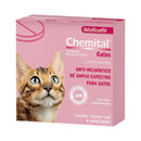Chemital Vermífugo Gatos com 4 Comprimidos Chemitec