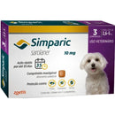 Antipulgas Simparic 10mg - Cães De 2,6 A 5kg