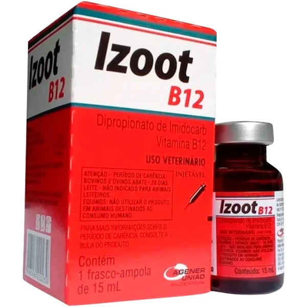 Izoot Vitamina B12 Injetável 15 Ml